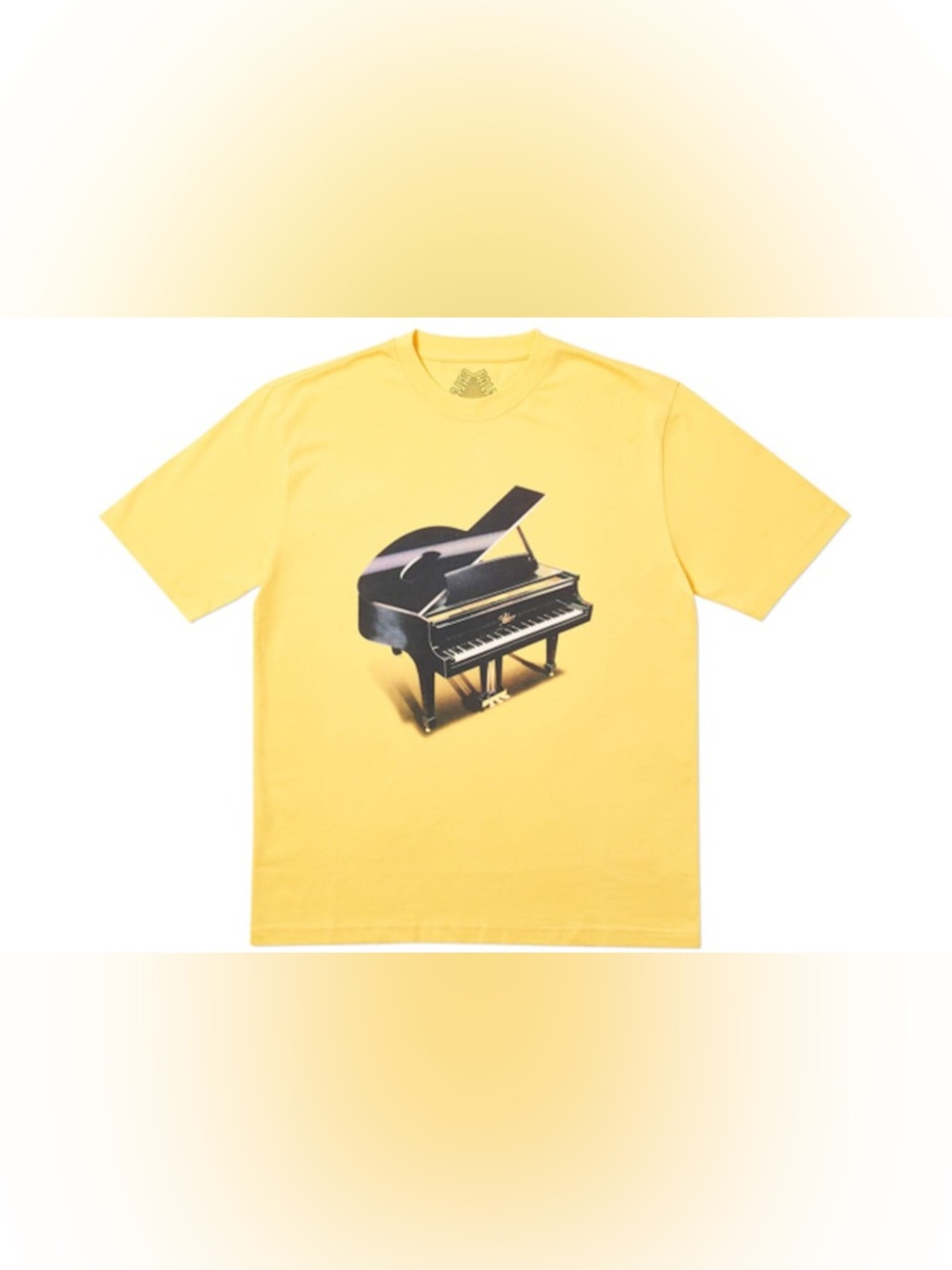 Palace Grand Piano T-shirt Yellow Size Medium M